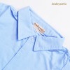 FAB 154 Shirt blue suspender pants set