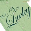 FAB 339 Green Shirt You Are My Lucky Pants Set