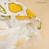 FAG 046 Lemon White Dress