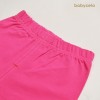FAG 073 Butterfly Pink Mini Dress Pants Set