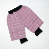 FAG 124 Cream & Pink Square Longtee Pants Set