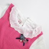 FAG 136 Pink Vest Cute Flower Dress 