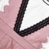 FAG 145 Baby Pink & White Pearl Dress
