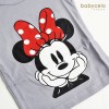 FAG 164 Grey Minnie Mouse Tee And Short Pants Set  