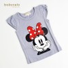 FAG 164 Grey Minnie Mouse Tee And Short Pants Set  