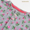 Rom 514 Dress Pink Brukat Gray Cardi Flower