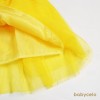 MCO 1686 Black Stripe Yellow Tutu Dress