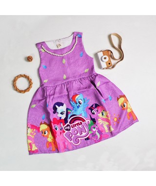 MCO 1992 Purple Little Pony Dress