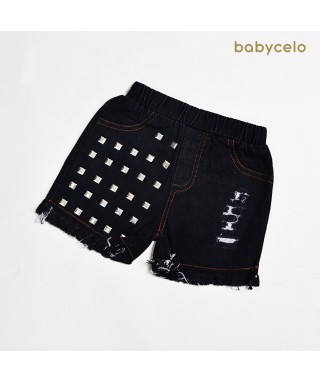 Mco 2427 Hot Pants Black Ripped Blink