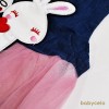 MCO 2559 Peach Rabbit Dress