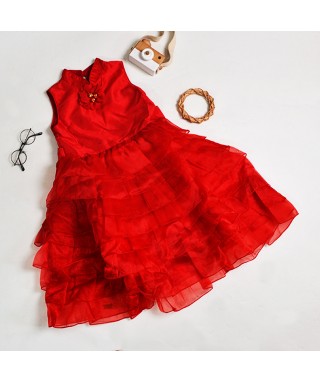 MCO 1167 Red Cheongsam Dress
