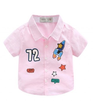FAB 421 Pink 72 Rocket Shirt