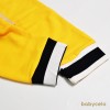 PJM 67 Long Shirt Stripe Yellow Polos Set