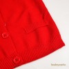FAB 529 Sweater Button Red