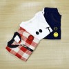 FAB 359 3in1 Red Jacket White Tee Pants Set