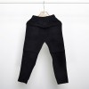 FAB 384 Black Jeans Stripe White Pants Set