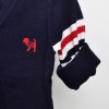 FAB 395 Navy Stripe On The Arm Sweater