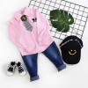 FAB 462 Pink Mickey Mouse Tie & Pants Set 