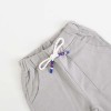 FAB 488 Grey Cotton Knee Pants "KDMC" 
