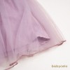 Fag 182 Dress Lace Payet Leaf Purple