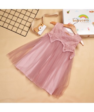 Fag 185 Dress Lace Baby Wave Pink 