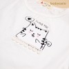 Fag 190 Kaos Kucing Putih
