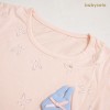 Pjm 148 Pajamas Bunny Boneka Blue Bow (Motif Telinga) Pink