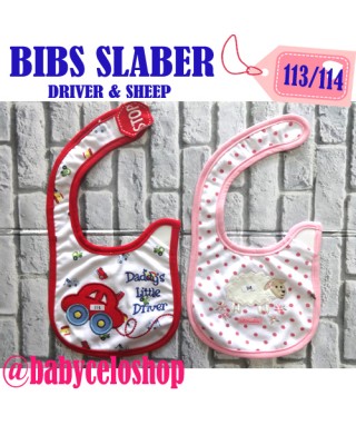 114 Bibs Slaber Pink SHEEP