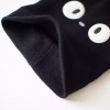 HAT 82 CROCHET BLACK CAT PURPLE EARS (HAT 49)