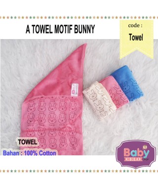 A Towel Motif Bunny Skip